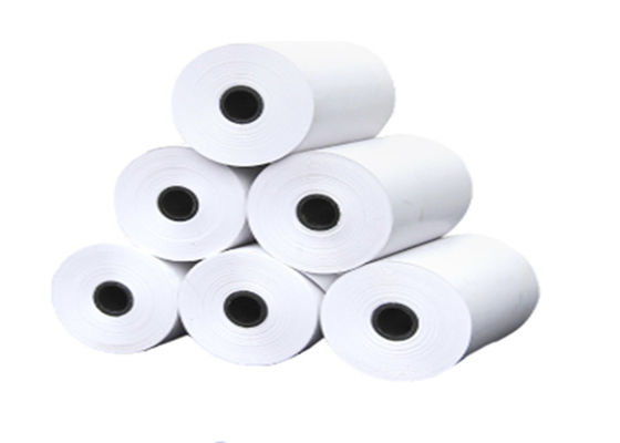 80 X 80mm Greaseproof μετρητών ρόλοι εγγράφου καταλόγων θερμικοί