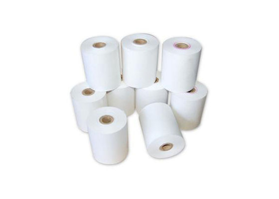 Υψηλή ομαλότητα 80mm X 70mm θερμικοί ρόλοι εγγράφου καταλόγων μετρητών