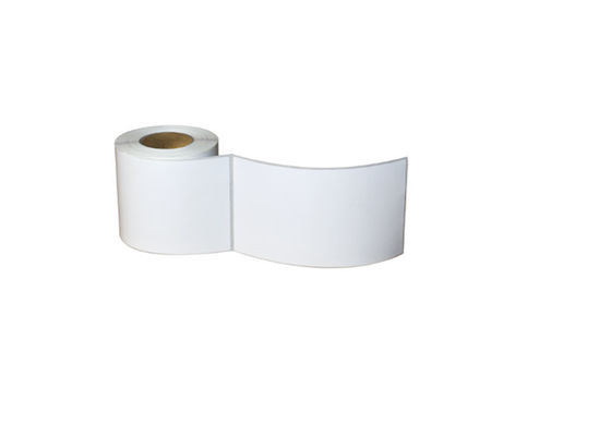 SGS πιστοποιημένος 67x28mm αυτοκόλλητος βινυλίου ρόλος εγγράφου αυτοκόλλητων ετικεττών