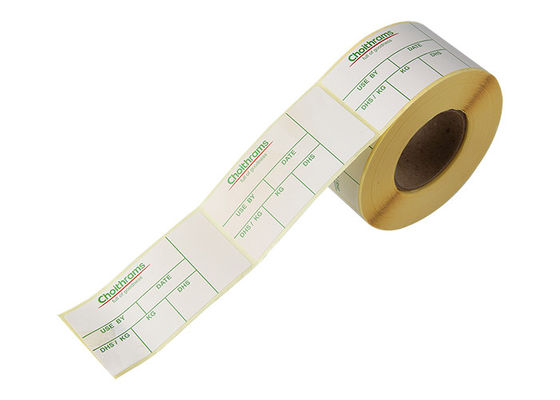 Αυτοκόλλητη ετικέττα FSC 57x32mm ετικετών θερμικός cOem στέλνοντας ετικετών