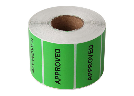 100rolls/Box 67x28mm αυτοκόλλητες ετικέτες FSC για το κενό εκτύπωσης