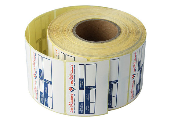 Αδιάβροχες άμεσες θερμικές ετικέτες 102x76mm PVC PE COC